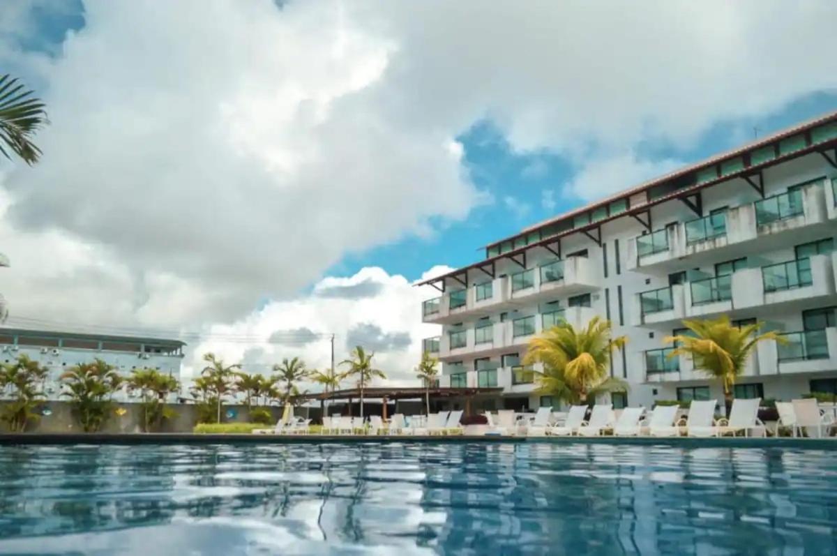 Laguna Beach Flat 101 Porto De Galinhas - Flat Terreo Com Saida Para Piscina Bagian luar foto